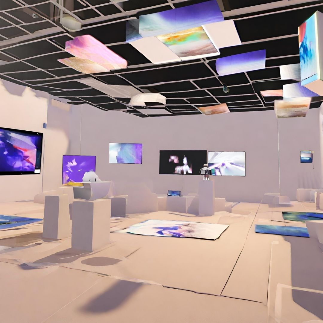 Virtual exhibition halls in the Metaverse