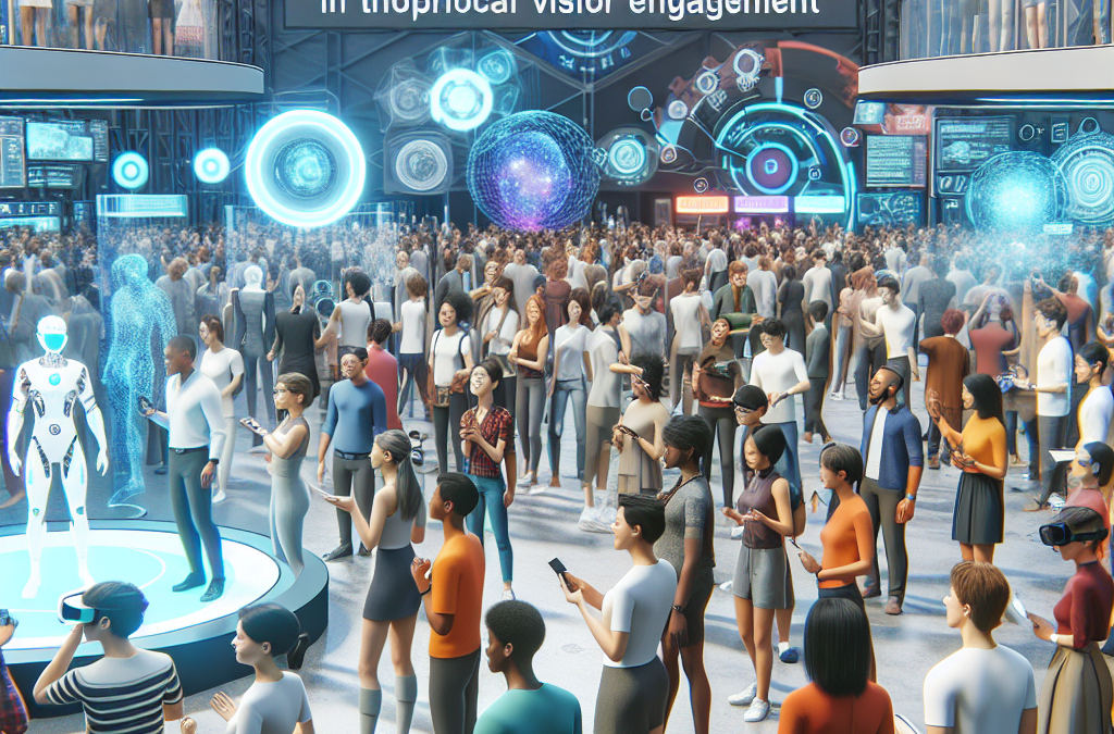 Metaverse expo visitor engagement