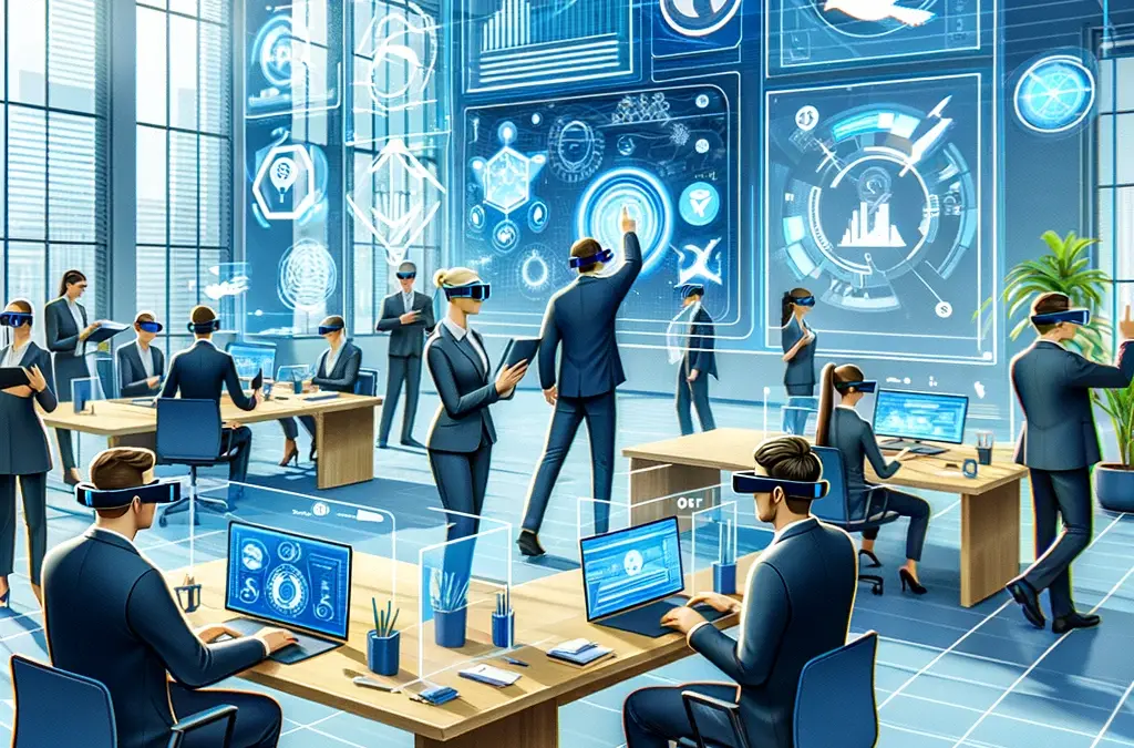 Augmented reality in corporate training