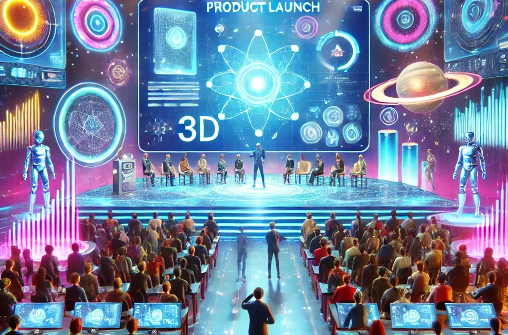 Metaverse product launch events